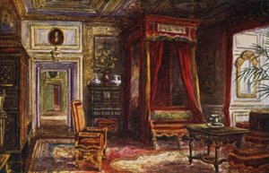 Warwick Castle: slaapkamer van koningin Anne