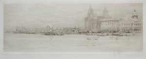 Slagaders van Groot-Brittannië: De Mersey door William Walcot