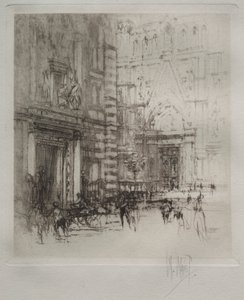 De doopkapel, Florence door William Walcot