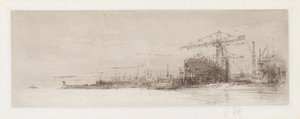 De Clyde uit de serie De slagaders van Groot-Brittannië door William Walcot