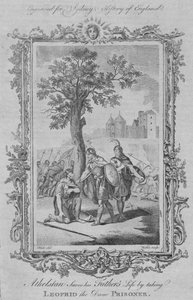 Athelstan redt het leven van zijn vader door Leofrid de Deen gevangen te nemen, 1773