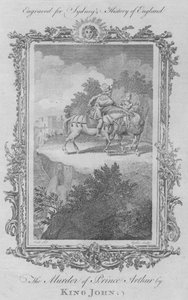 De moord op Prins Arthur door Koning John door William Walker