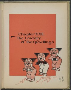 Illustratie uit "De wonderbaarlijke tovenaar van Oz" door Lyman Frank Baum
