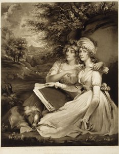 De Dochters van Sir Thomas Frankland, Baronet, 1797 door William Ward