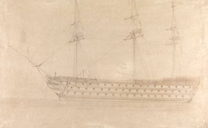 Uitzicht op de Britannia door William Ward