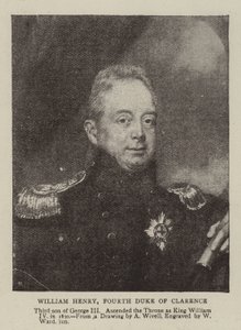 William Henry, vierde hertog van Clarence door William Ward