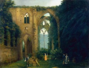 Newstead Abbey met de Laatste Rustplaats van Byrons Hond Botswain