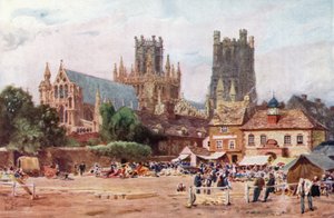 Ely, de markt