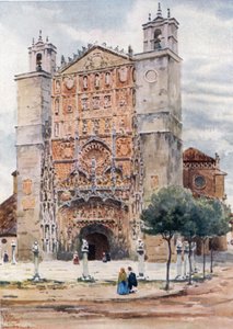 Valladolid, San Pablo door William Wiehe Collins