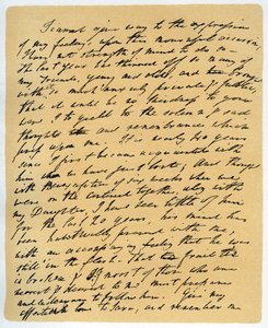Brief van William Wordsworth over de dood van Samuel Taylor Coleridge, 29 juli 1834 door William Wordsworth