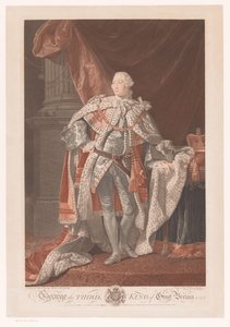 Portret van George III van het Verenigd Koninkrijk