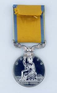 Baltische Medaille 1854-55, specimen door William Wyon