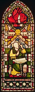 Sint Marcus, ca. 1870 (glas-in-lood)