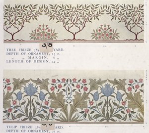 Behangmonsterboek, voor 1917 (druk)