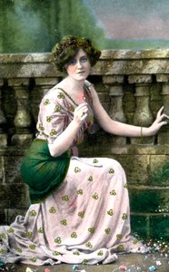 Gabrielle Ray 1883-1973, Engelse actrice, begin 20e eeuw