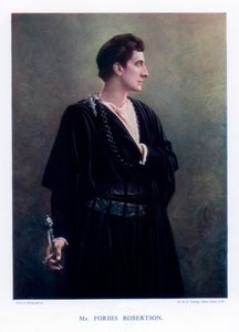 John Forbes-Robertson, Britse acteur en theatermanager, 1901