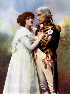 Johnston Forbes-Robertson 1853-1937 en mevrouw Patrick Campbell 1865-1940, 1899-1900