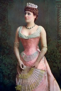 Lillie Langtry 1853-1929, Engelse actrice, 1899-1900 door William and Daniel Downey