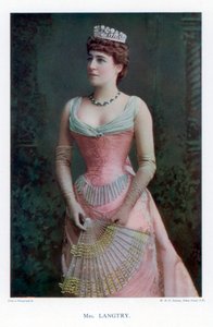 Lillie Langtry, Britse actrice door William and Daniel Downey