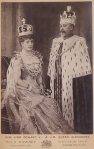 Koningin Alexandra en Koning Edward VII