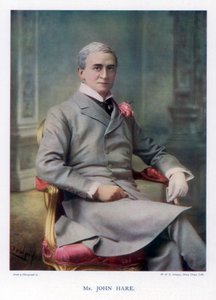 Sir John Hare, Engelse acteur en manager van het Garrick Theatre, 1901 door William and Daniel Downey
