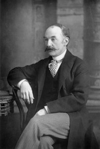 Thomas Hardy, Engelse schrijver en dichter, ca. 1890