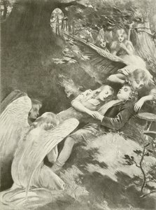 Hans en Grietje, Act II scène ii door William de Leftwich Dodge