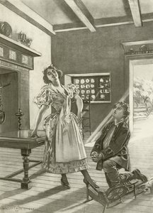 Marta, Act III scène vi door William de Leftwich Dodge