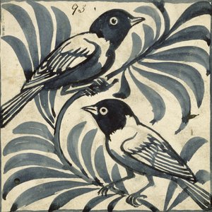 Blauwe vogels