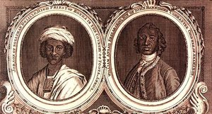 Job, zoon van Solliman Dgiallo, hogepriester van Bonda in het land van Foota, Afrika en William Ansah Sessarakoo, zoon van John Bannishee Corrantee Ohinnee, van Anamaboe