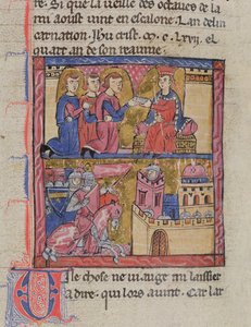De Byzantijnse keizer sluit een alliantie met Jeruzalem in 1168 om Egypte te controleren door William of Tyre