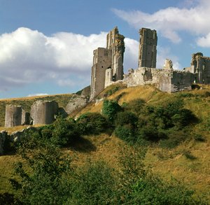 Corfe Castle, 11e eeuw