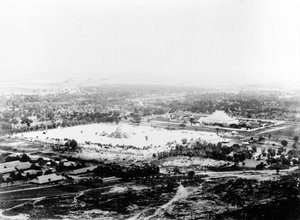 Uitzicht vanaf Mandalay Hill, Birma 1886