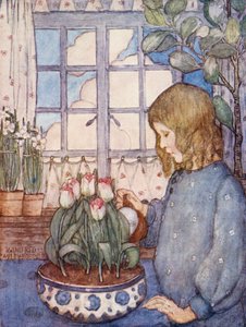 Kinderboek over Tuinieren: Een Kamer Tuin in de Lente