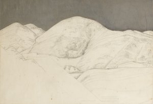 Landschapsstudie voor Santisima Trinita, ca. 1924