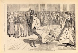 Een Parijs bal - Dansen in het casino, uit Harper