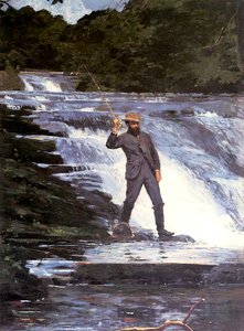 Een visser, 1874