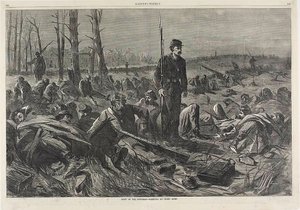 Leger van de Potomac - Slapen op hun armen