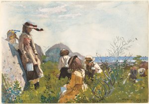 Bessenplukkers door Winslow Homer