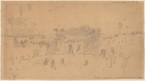 De gewonden dragen door Winslow Homer