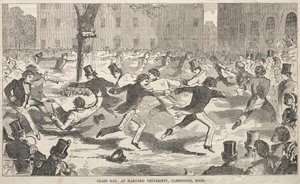 Class Day, aan Harvard University, Cambridge, Massachusetts, 1858