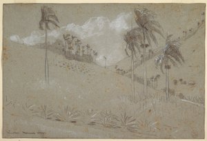 Tekening, Cubaanse helling, 1885