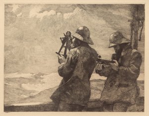 Acht glazen door Winslow Homer