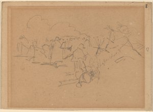 Einde van de Mars [recto], 1862