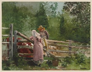  door Winslow Homer