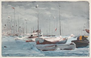 Vissersboten, Key West door Winslow Homer