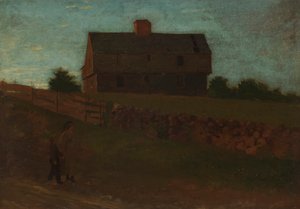Garnizoenshuis, York, Maine door Winslow Homer