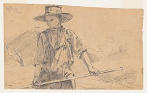 Hooien door Winslow Homer