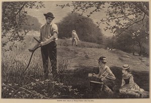 Hooien door Winslow Homer