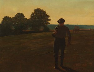 Man met een Zeis door Winslow Homer